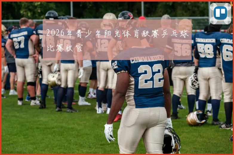 2026年青少年阳光体育联赛乒乓球比赛收官